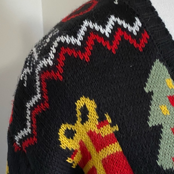 Original Goods For Girls and Perfect Life Holiday Festive Button Cardigan- Sz-XL - Picture 3 of 16